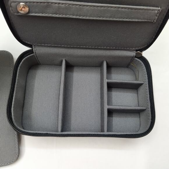 Coach Purple Canvas Zip Around Travel Jewelry Box - Picture 12 of 12